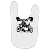 let the sea and get more energy white Baby Bibs