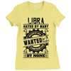 Libra Hated By Many Wanted By Plenty Ladies Fitted T-Shirt