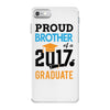 Class of 2017 Proud Brother Graduation iPhone 7 Case
