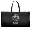 wolfs winter Weekender Totes
