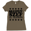 najlepszy azef Ladies Fitted T-Shirt