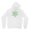 snowflake geek usb green Hoodie