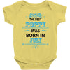 The Best Poppy Was Born In July Baby Onesie