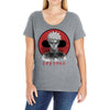 red sun uzumak Ladies Curvy T-Shirt