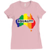 Vote Yes-Australia Marriage Equality Ladies Fitted T-Shirt