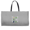 rolling on the forest floor laughing Weekender Totes