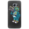 robot kicks Samsung Galaxy S7 Edge