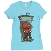 delicious aqua teens Ladies Fitted T-Shirt