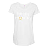 happy monday Maternity Scoop Neck T-shirt