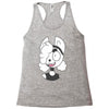 the people are the monsters Racerback Tank