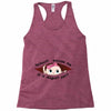 August Peeking Out Baby Girl Racerback Tank