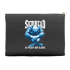 skinhead a way of life blue ideal birthday gift present. Accessory Pouches
