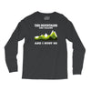 the mountains are calling Long Sleeve Shirts