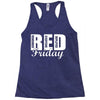 red friday Racerback Tank
