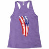 july 4th flag Racerback Tank