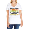 i'm a proud father in law Ladies Curvy T-Shirt
