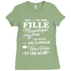j ai une fille magnifique Ladies Fitted T-Shirt