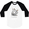 coffee addict 3/4 Sleeve Shirt