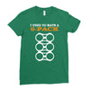 men's i used to have a 6 pack funny beer gut Ladies Fitted T-Shirt