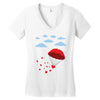 Tree Of Love Women's V-Neck T-Shirt