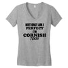 perfect cornis Women's V-Neck T-Shirt