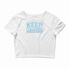 keep talking i m diagnosing you Crop Top