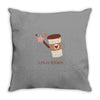 Espresso Patronum Throw Pillow
