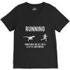 running, we all need a little motivation V-Neck Tee