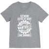 Gemini Hated By Many Wanted By Plenty V-Neck Tee