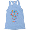 loco coco skul Racerback Tank
