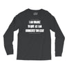 i am unable to quit as i am currently too legit Long Sleeve Shirts