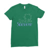 sideshow Ladies Fitted T-Shirt
