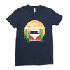 Sleep Around Ladies Fitted T-Shirt