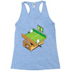 pre computers Racerback Tank
