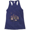 night in the forest Racerback Tank
