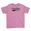 mathlete t shirt funny math humor geek nerd school athlete Youth Tee