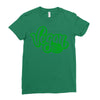 vegan 2 Ladies Fitted T-Shirt