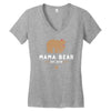 mama bear Women's V-Neck T-Shirt