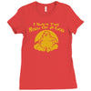 i have the body of a god Ladies Fitted T-Shirt