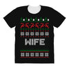 ugly christmas wife All Over Women's T-shirt