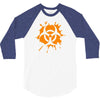 biohazard splat 3/4 Sleeve Shirt