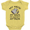 anxiety attack Baby Bodysuit