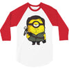 minion jaune 3/4 Sleeve Shirt