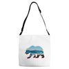 wild bear Adjustable Strap Totes