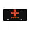 nude beach   lifeguard License Plate