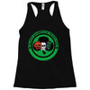 silver shamrock novelties Racerback Tank