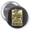 prevent outbreaks Pin-back button