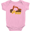 dig deep gold rush Baby Onesie