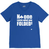 no one cares what you folded V-Neck Tee