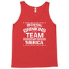 official drinking team 'merica Tank Top